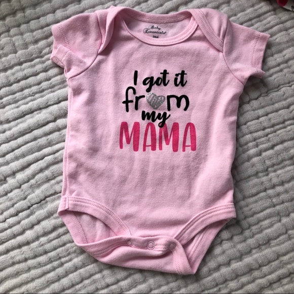 ⭐️ Baby girls “Got it from my Mama” outfit - Picture 2 of 5